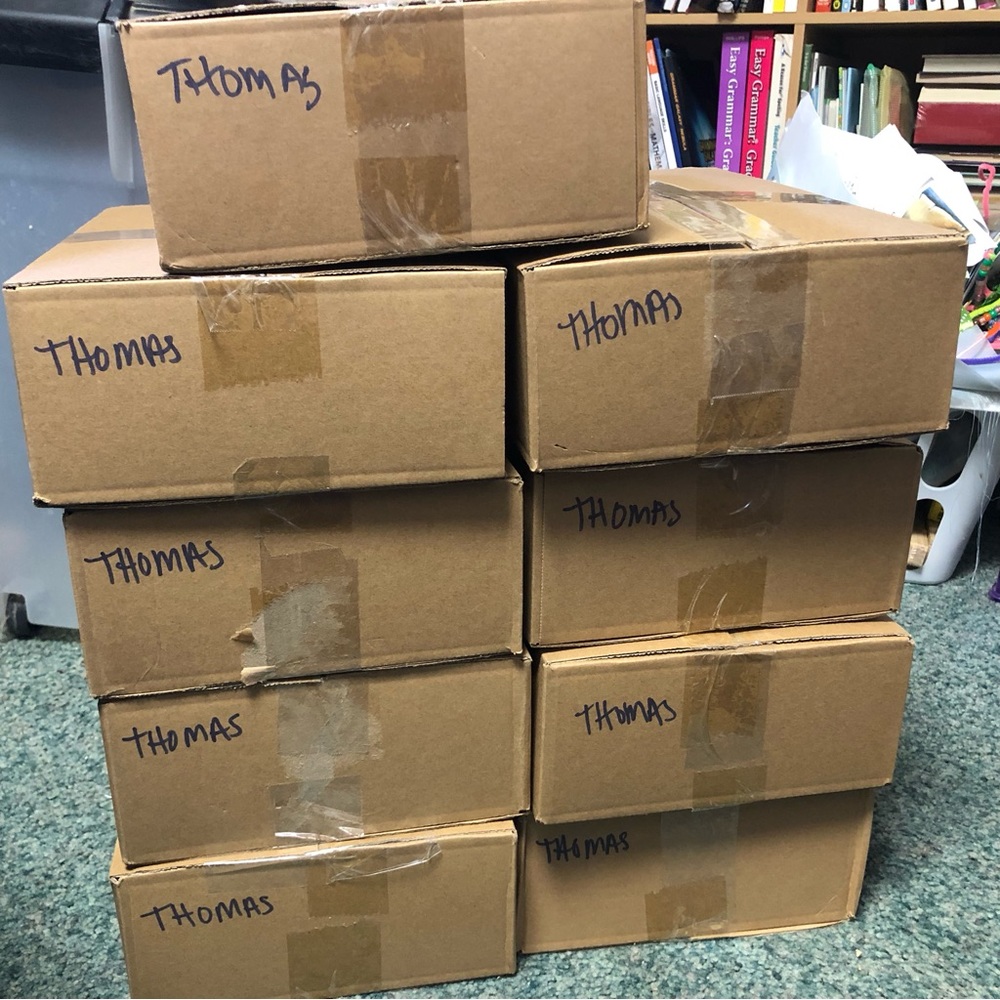 Mystery Boxes: Thomas the Train Wooden figures and tracks